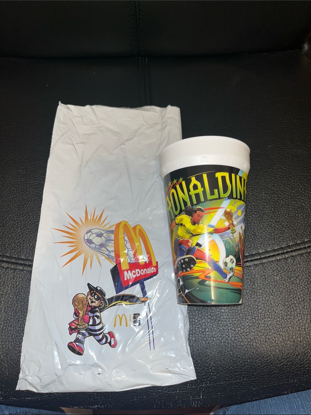 Ronaldinho McDonald's FIFA World Cup Collector’s Cup Plastic 20oz